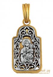 Образок «Смоленская икона Божией Матери» - фото