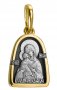 Образ Божией Матери «Владимирская» серебро 925 с позолотой