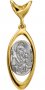 Образ Божией Матери «Иверская», серебро 925° с позолотой