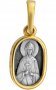 Образ «Блаженная княгиня Анна Кашинская»,  серебро 925 позолота