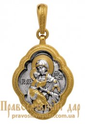 Образок «Владимирская икона Божией Матери» - фото