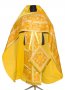 Облачение иерейское, комбинированное, плечи вышитые на бархате, основная ткань - парча,жёлтого цвета.