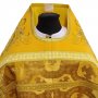 Облачение иерейское, комбинированное, плечи вышиты на желтом бархате, основная ткань - желтая парча